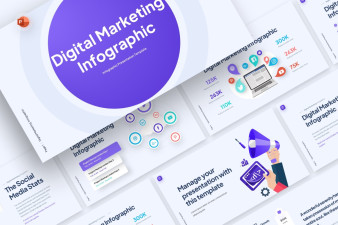 Digital marketing infographic